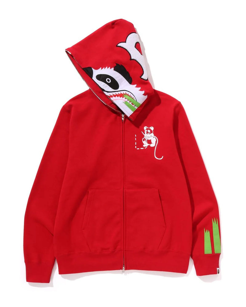 Panda Full Zip Hoodie