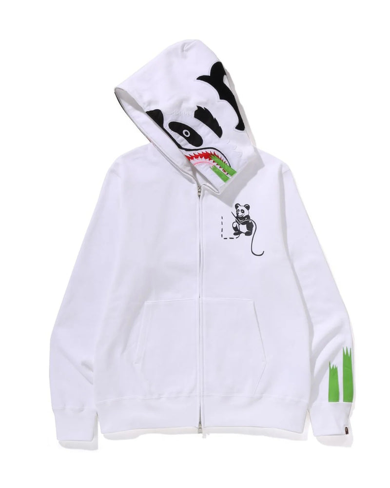 Panda Full Zip Hoodie