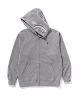 One Point Ape Head Shark Relaxed Fit Full Zip Hoodie