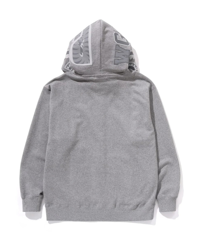 One Point Ape Head Shark Relaxed Fit Full Zip Hoodie