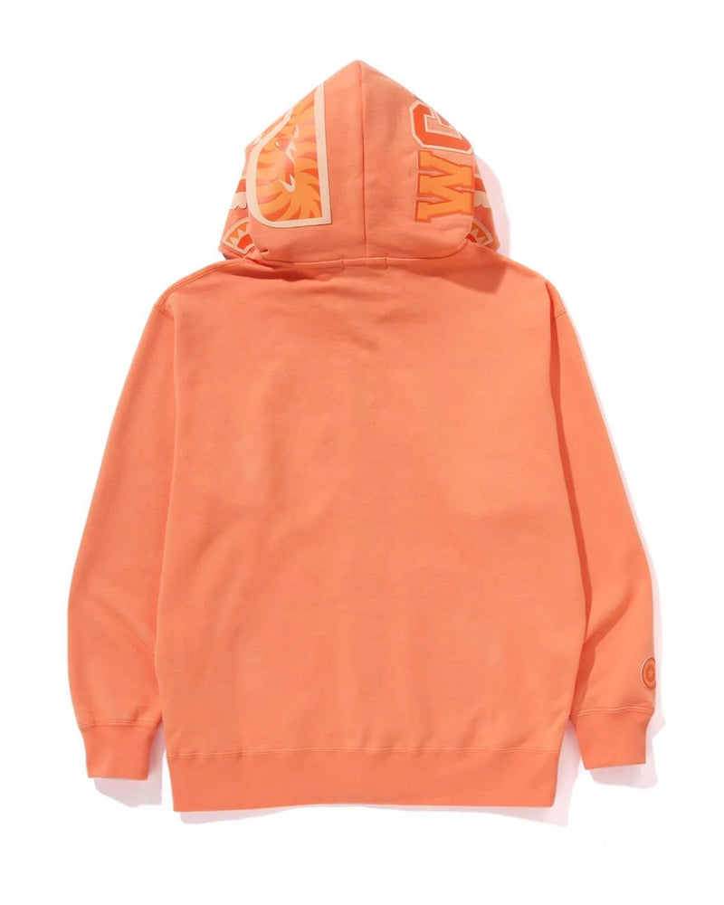 One Point Ape Head Shark Relaxed Fit Full Zip Hoodie