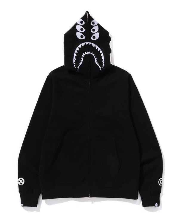 BAPE X Bounty Hunter - Mad Shark Full Zip Hoodie