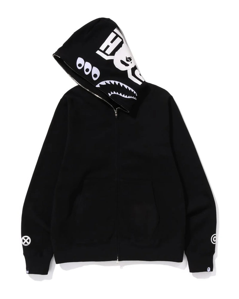 BAPE X Bounty Hunter - Mad Shark Full Zip Hoodie