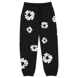 THE COTTON WREATH SWEATPANTS BLACK