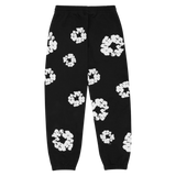 THE COTTON WREATH SWEATPANTS BLACK