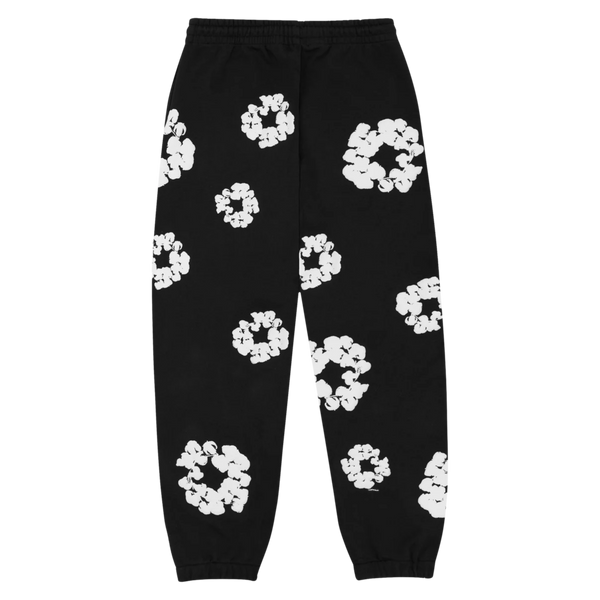 THE COTTON WREATH SWEATPANTS BLACK