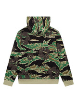 Camo Cotton Wreath Zip Hoodie