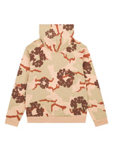 Camo Cotton Wreath Zip Hoodie