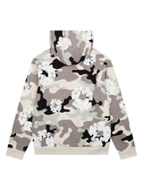 Camo Cotton Wreath Zip Hoodie