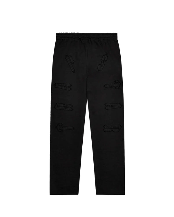 TRAPSTAR X ED HARDY IRONGATE PATCHWORK JOGGER