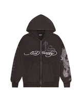 TRAPSTAR X ED HARDY SCRIPT HOODIE