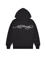 TRAPSTAR X ED HARDY IRONGATE ZIP THROUGH HOODIE