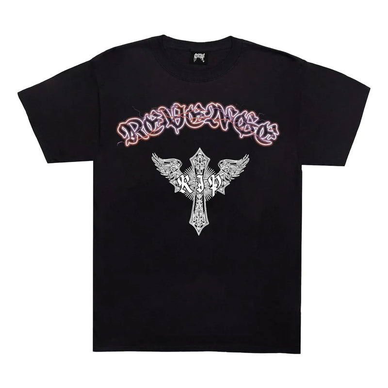 Revenge x Anuel Skeleton Angel Tee